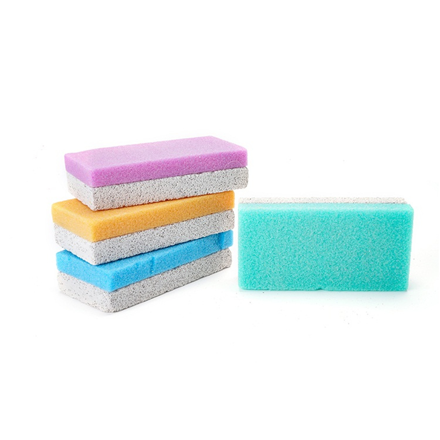 mini disposable pumice sponges professional nail salon pedicure foot support factory