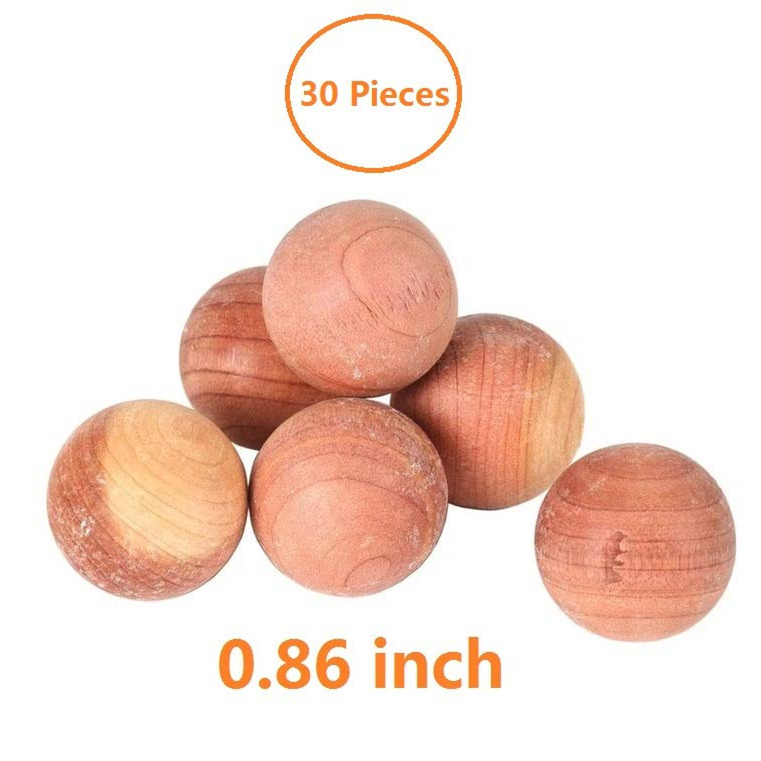 Wooden Cedar Shoe Balls With Fresh Scent