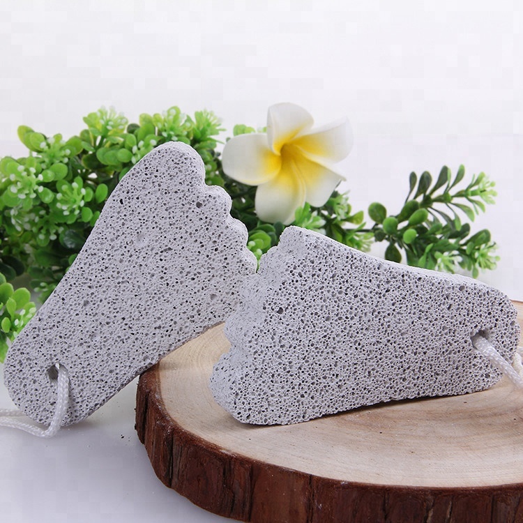 100% Natural Exfoliating Volcanicl Lava Foot Pumice Stone for Feet