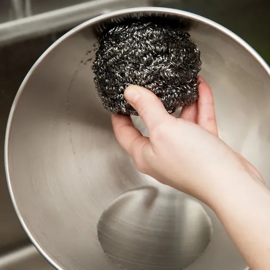 Stainless Steel Scourer Scrubber in Bulk Package - 副本 - 副本